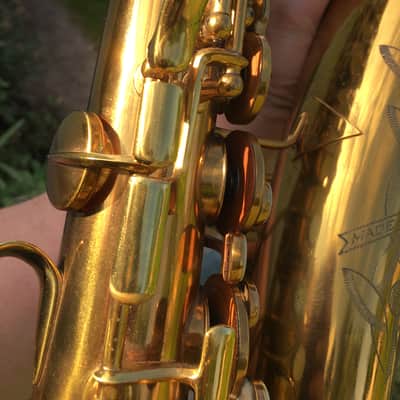 SUMMER DEAL CONN SAXOPHONE 6M VIII MATCHING VII NECK 1941 NAKED LADY ORIGNAL FINISH SWEET ORIGINAL CASE RECENTLY SERVICED DID NOT NEED ANYTHING PLAY TESTED image 20