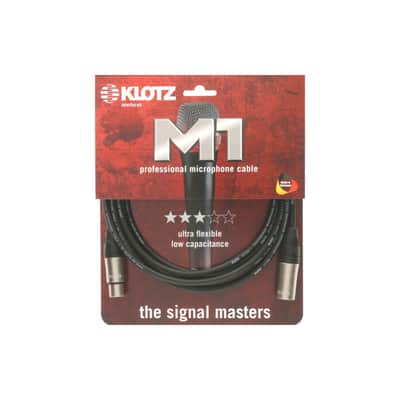 Klotz M1K1FM2500 Microphone Cable black 25m - Microphone Cable image 2