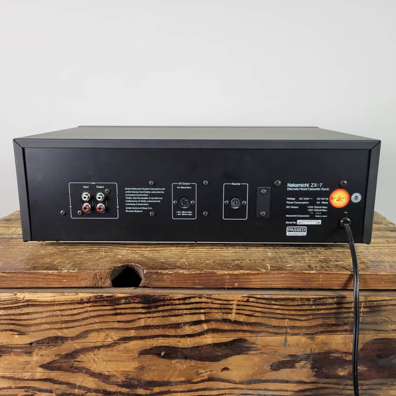 Nakamichi ZX-7 Discrete Head Cassette Deck | Reverb