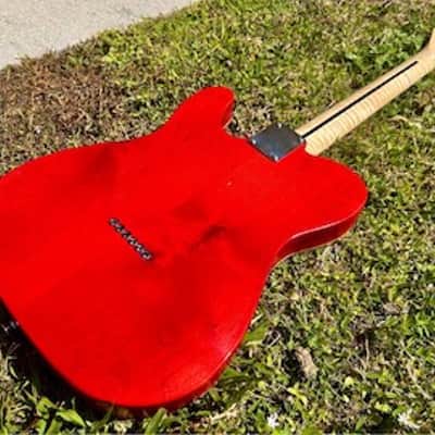 Tone Stone Guitars Quilted Maple and Diamond 2024 - Lemon Lollipop Dripp image 5