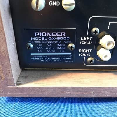 Pioneer Model QX-8000 Quadraphonic 4 Channel Stereo Receiver image 9