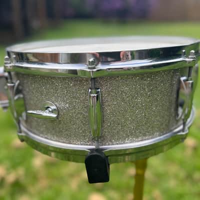 GRETSCH 60s #4157 Name Band 14x5.5 Silver Sparkle 1960s Gretsch Snare Drum [51090] (06/15) image 5