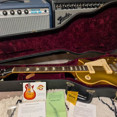 Gibson Custom Shop Historic Collection '56 Les Paul Goldtop Reissue 1993 - 2006 - Antique Gold image 6