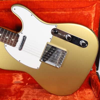 1978-1981 Extremely RARE Fender Telecaster Aztec GOLD in Original Case Vintage 1970's Tele Guitar image 5