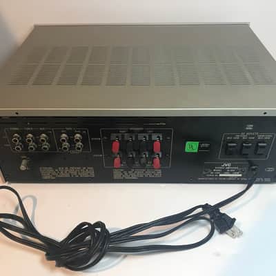 JVC JA-S44 1979 Silver face vintage stereo integrated amplifier with upgraded blue LED display image 8