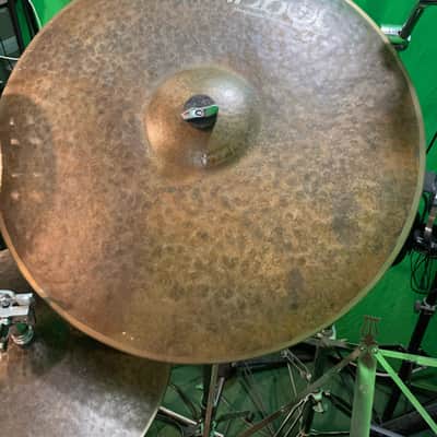 RARE PRE SPLIT 22” Istanbul TURK Ride 3824g UNIQUE DRY image 4