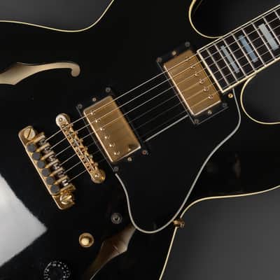 1989 Gibson ES-347 S - Ebony | USA Vintage Post Norlin Era Custom Semi-Hollow Bill Lawrence The Original HB-R HB-L Humbucker Pickups Coil Split | OHSC image 19