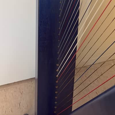 Grand Harpsicle® 33-String Fully Levered Harp – Blue – Excellent Condition image 5
