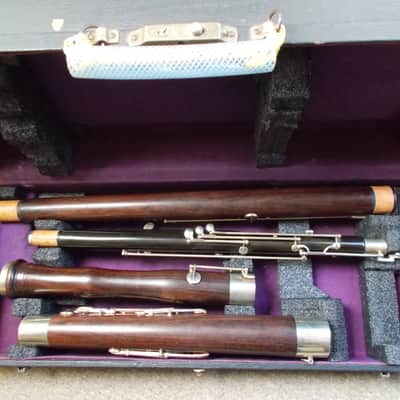 Playable French Bassoon with Original Bocal, Hawkes & Son Excelsior Low Pitch image 25
