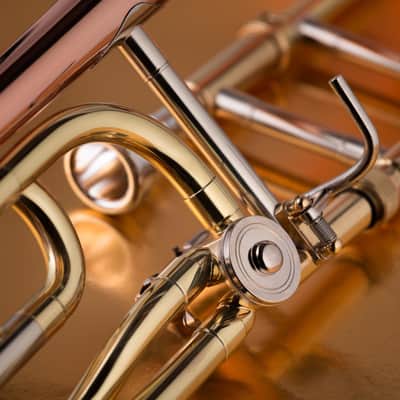 John Packer JP133LR Key of Bb/F Tenor Trombone w/Lightweight Case & Mouthpiece image 4