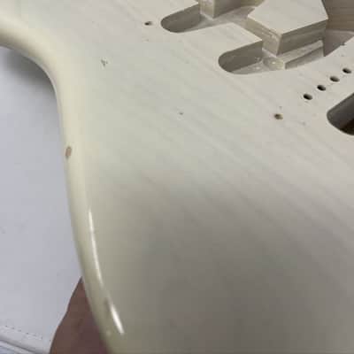 Fender American Vintage Thin Skin '56 Stratocaster Olympic White W/ plate 2012 image 11