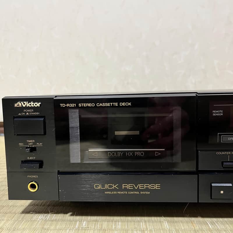 Victor TD-R321 Stereo Cassette Deck