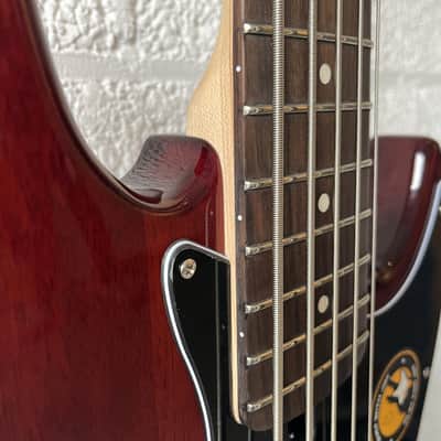 Sire Marcus Miller V3+ 5 – Active 5-String Bass – Mahogany Body image 5