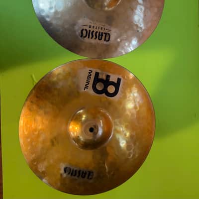 Meinl 15" Classics Custom Medium Hi-Hat (Pair) 2011 - Present - Brilliant image 1