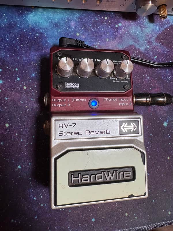 DigiTech Hardwire RV-7 Stereo Reverb