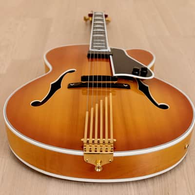 2005 Heritage Golden Eagle Archtop Guitar Sunburst w/ Benedetto Pickup, Kalamazoo USA image 13