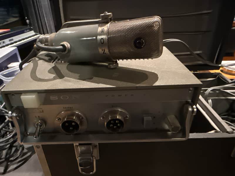 Sony C-37A Tube Condenser Microphone 1960s image 1