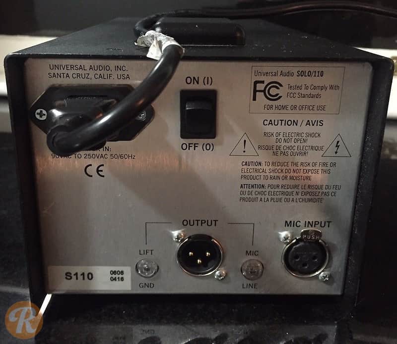アンプ UNIVERSAL AUDIO SOLO/110 Precision アンプ UNIVERSAL AUDIO SOLO/110 Precision Universal Audio UA-S110