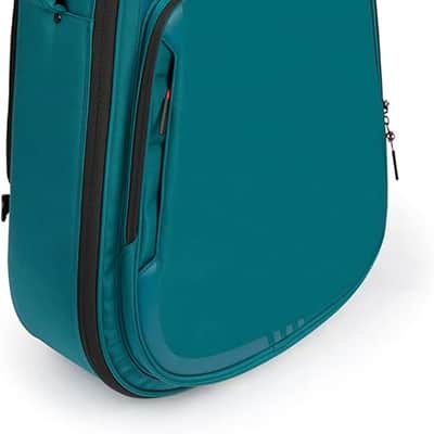 Gator Acoustic Guitar Gig Bag Semi-Rigid Padded Case for Dreadnaught, Blue image 3