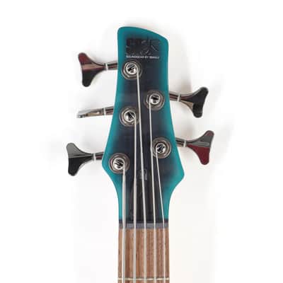 Ibanez Standard SR305E 5-String Electric Bass - Cerulean Aura Burst image 5