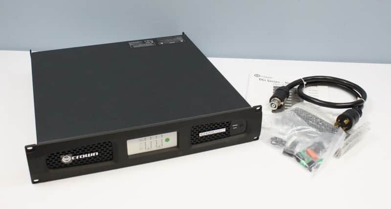 Crown DCI 4|2400N 4-Channel Power Amp Drivecore Install, Open Box image 1
