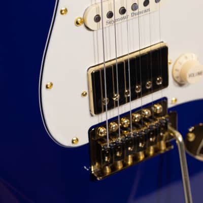 Feather Guitars Warbler Pro 2023 - Blue Nitro image 4