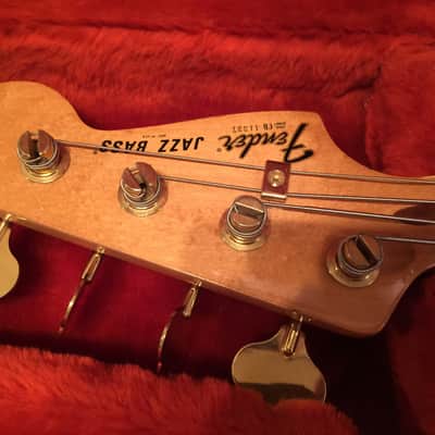 Fender Jazz Bass SPECIAL Shorline Gold Smith Era RARE Bound Maple Neck OHSC 1982 image 13
