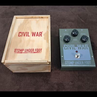 Stomp Under Foot Civil War Fuzz w/Box Pedal USED image 2