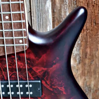 Ibanez SR300EDX-WZM Standard Soundgear Bass - Wine Red Frozen Matte image 6
