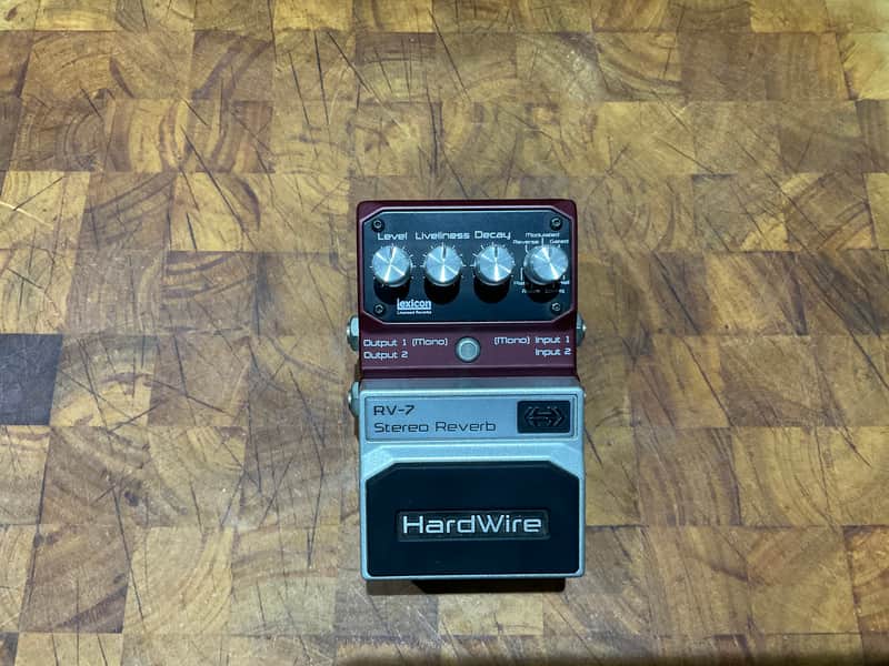 DigiTech Hardwire RV-7 Stereo Reverb 2010s - Purple image 1