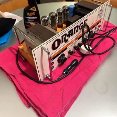 Orange OR100 1973/4 Pics n Text 100W Head - Vintage & Rare image 4