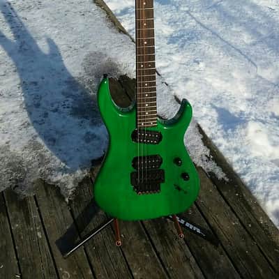 Hamer Diablo 1993 Trans Green image 4