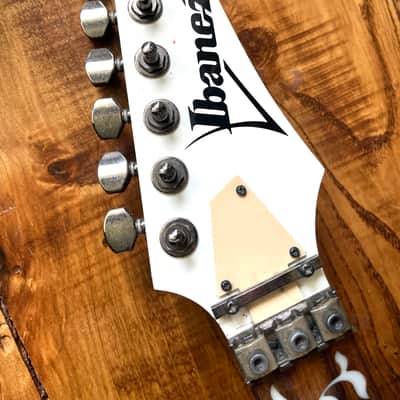LOADED Original Ibanez JEM JR Neck in White image 3
