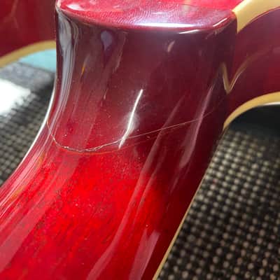 1996 Epiphone Riviera CH - Cherry - Includes OHSC image 18