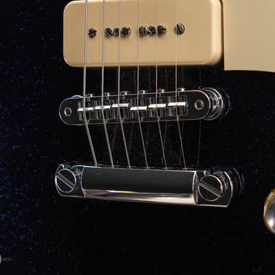 Gibson Guitars - 2018 Custom Shop Les Paul Standard - P-90s M2M - Brunswick Blue Sparkle - Used image 13