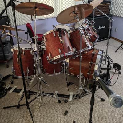 Sonor Horst Link Signature Series Bubinga Mid 1980's - Bubinga Wood with Heavy Beech Inner. image 3
