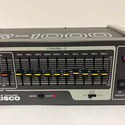 TEISCO GR-1000 2 Channel 10 band Graphic EQ - 1982 image 2
