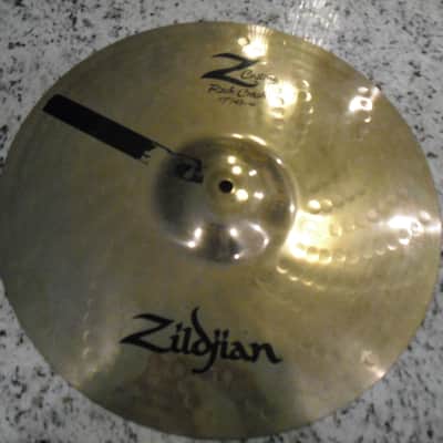 17" Zildjian Z Custom Rock Cymbal 1525g image 1