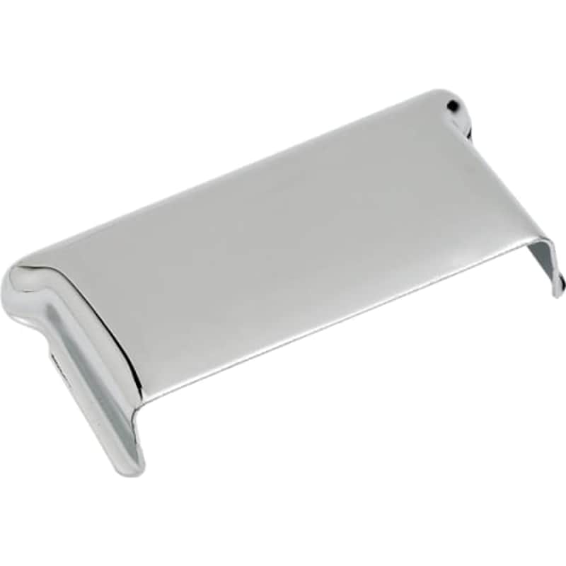 Bridge Cover - Fender®, Vintage, for Stratocaster, chrome image 1