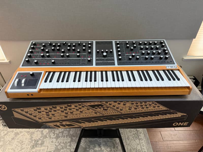 Moog One 16-Voice 61-Key Polyphonic Analog Synthesizer