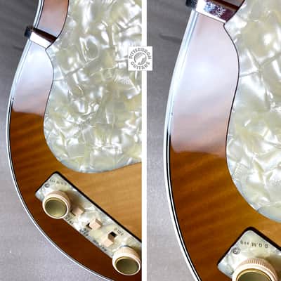 Rare Hofner 500/2-L-O Club Bass, Left-Handed, B-Stock, German-Made, w/COA, OHSC, & Pro Set Up! image 10
