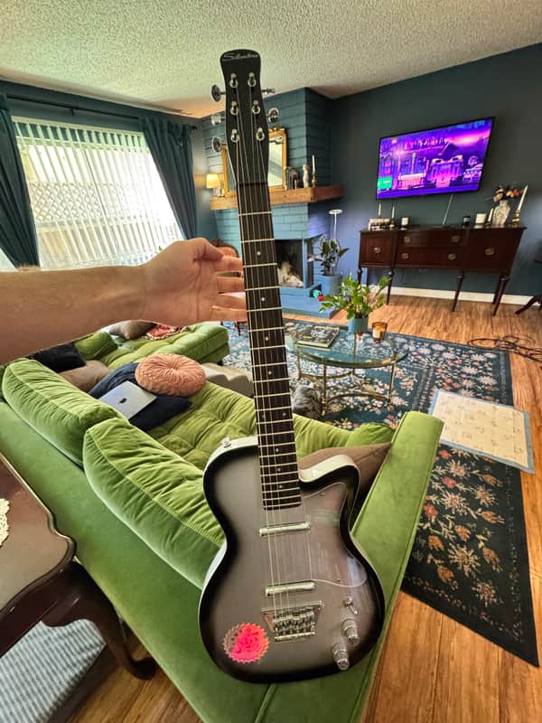 Silvertone 1303/U2 Reissue 2010s - Silverburst image 1