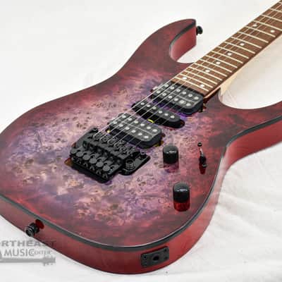 Ibanez RG470PB Poplar Burl - Red Eclipse Burst image 8