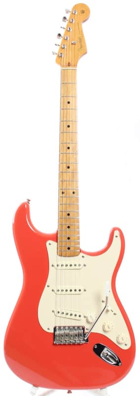 2009 Fender Stratocaster Classic 50s fiesta red image 1