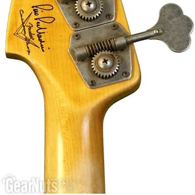 Fender Custom Shop Pino Palladino Precision Bass Guitar - Fiesta Red image 8