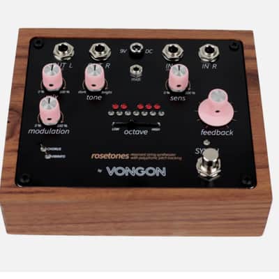 VONGON rosetones Vongon Rosetones | 12-Voice Polyphonic Sympathetic Resonator & Synth Pedal image 4