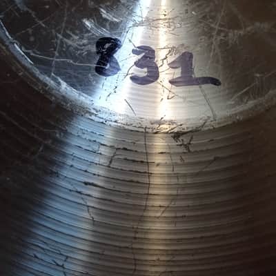 Meinl Romen Mark 70 Hi Hat 15" Very Rare size 60s-70s  - Vintage classic image 6