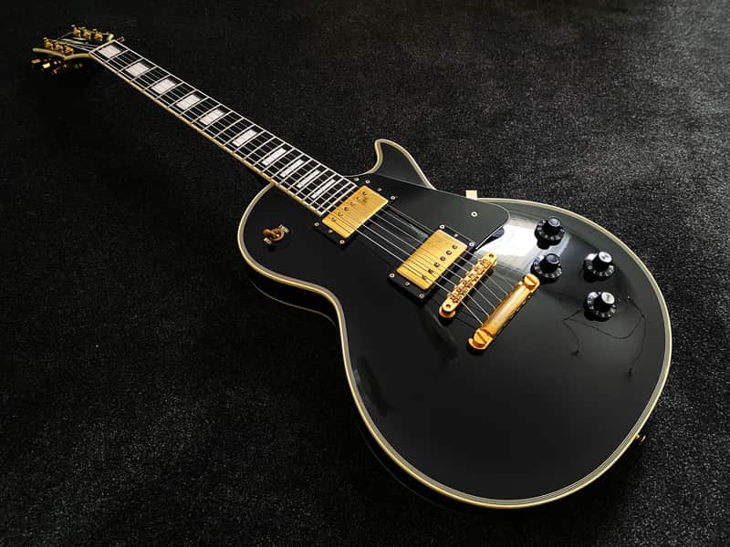 ESP Edwards E-LP-130CD Les Paul Custom 2012 - Black - EXCELLENT