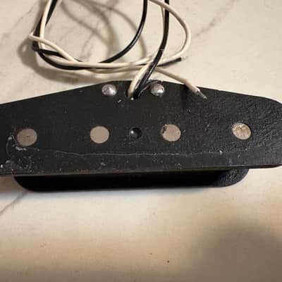 Unknown Tele Bass Pickup Single Coil 1980's - black image 6