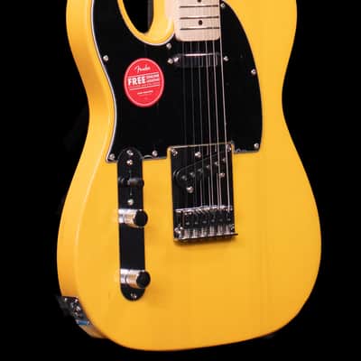Squier Affinity Series Telecaster Left-Handed, Maple FB, Butterscotch Blonde image 4